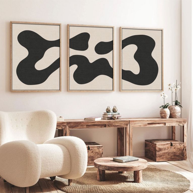 Quadro Multicolore Materiale Struttura in Legno Nobilitato 50x70h cm, - Menire