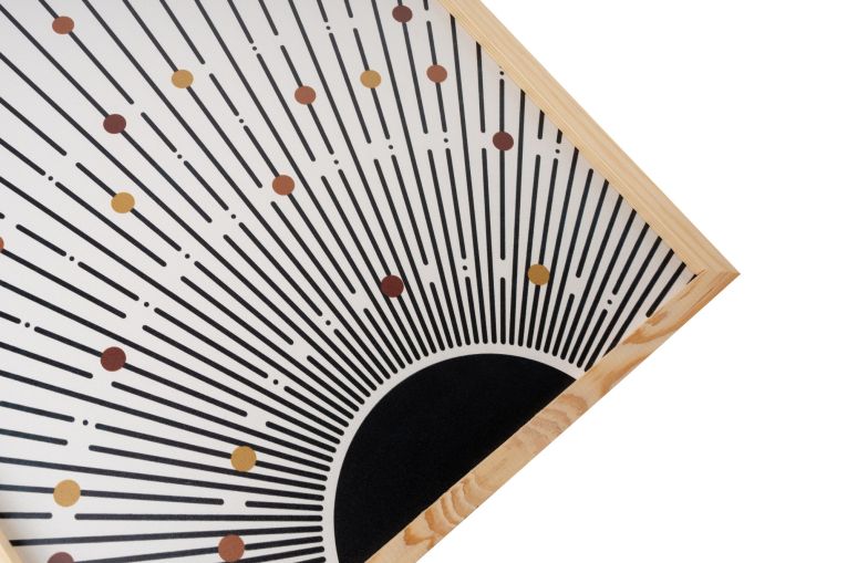 Quadro Multicolore Materiale Struttura in Legno Nobilitato 50x70h cm, - Menonepa