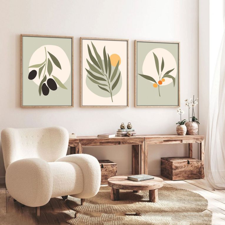 Quadro Multicolore Materiale Struttura in Legno Nobilitato 50x70h cm, - Mepamano