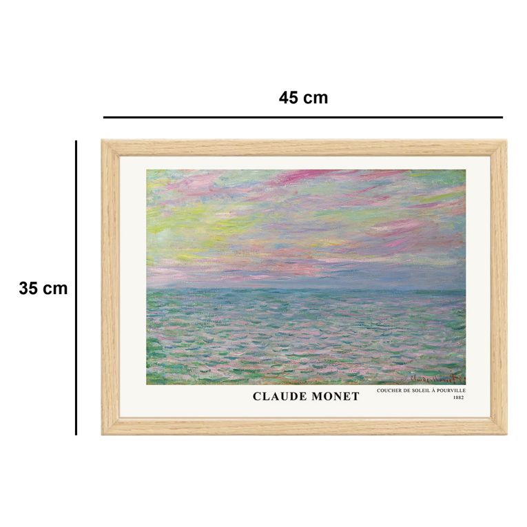 Quadro Multicolore Materiale Struttura in Tessuto Materiale in Legno Nobilitato 35x45h cm, Materiale Struttura in Legno Nobilitato - Metoka