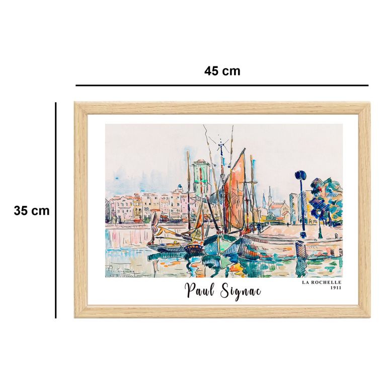 Quadro Multicolore Materiale Struttura in Tessuto Materiale in Legno Nobilitato 35x45h cm, Materiale Struttura in Legno Nobilitato - Mihari