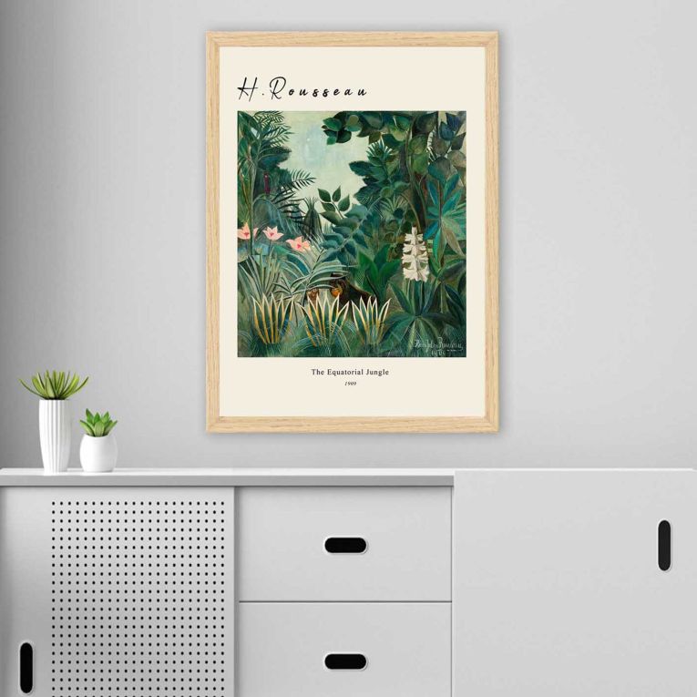 Quadro Multicolore Materiale Struttura in Tessuto Materiale in Legno Nobilitato 35x45h cm, Materiale Struttura in Legno Nobilitato - Minika