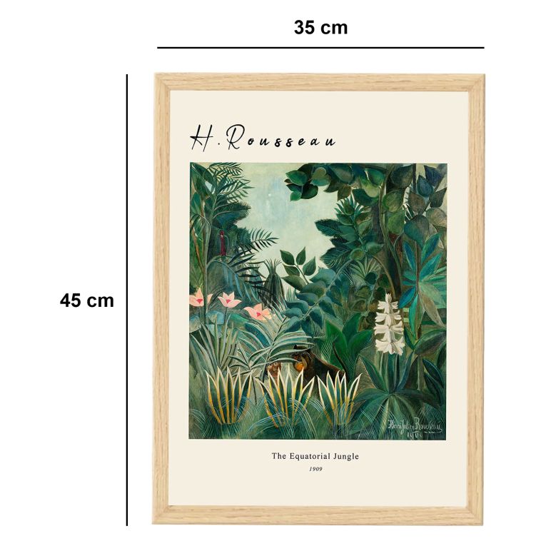 Quadro Multicolore Materiale Struttura in Tessuto Materiale in Legno Nobilitato 35x45h cm, Materiale Struttura in Legno Nobilitato - Minika