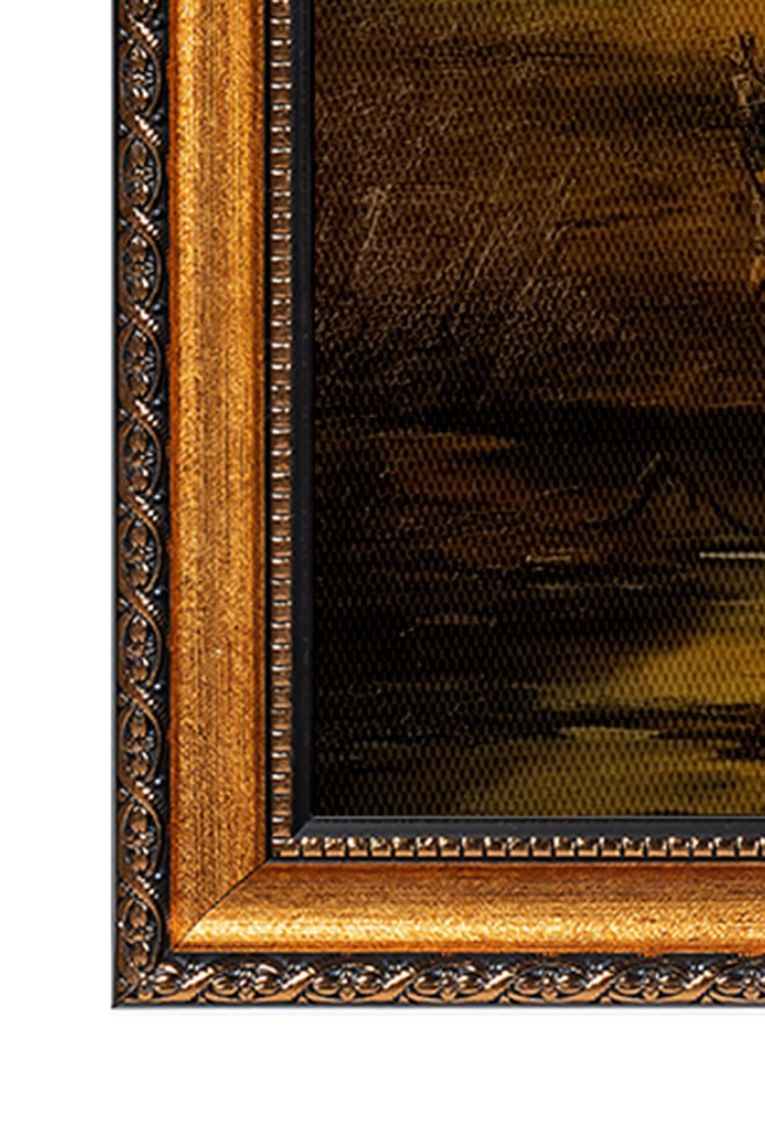 Quadro Multicolore Materiale Struttura in Tessuto Materiale in Legno Nobilitato 40x60h cm, Materiale Struttura in Legno Nobilitato - Narega