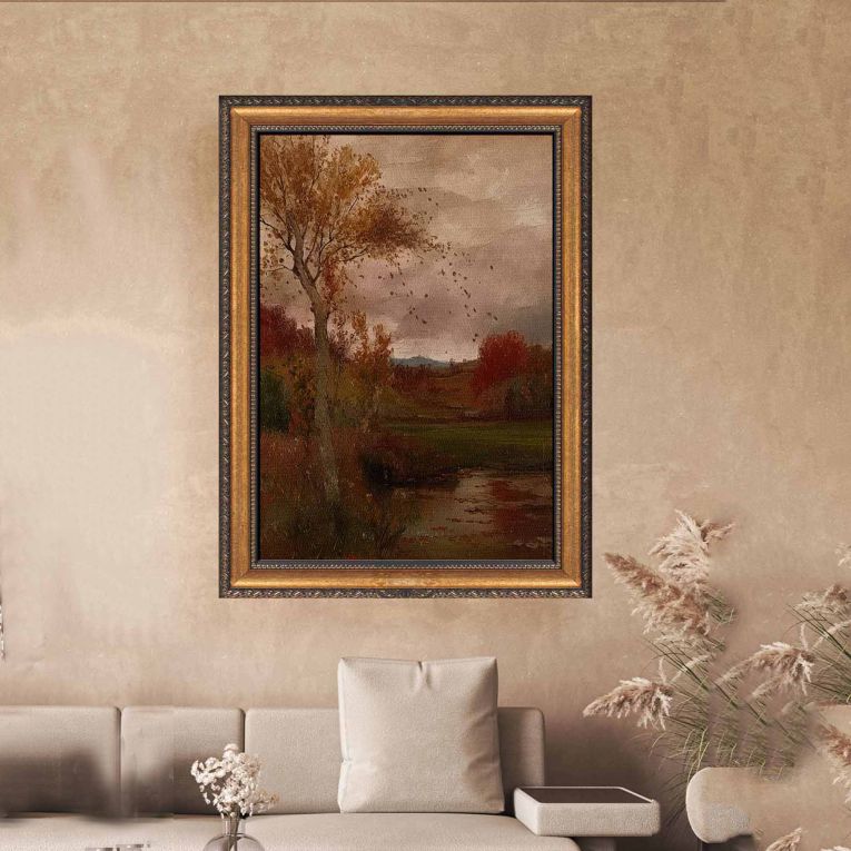 Quadro Multicolore Materiale Struttura in Tessuto Materiale in Legno Nobilitato 40x60h cm, Materiale Struttura in Legno Nobilitato - Nateli