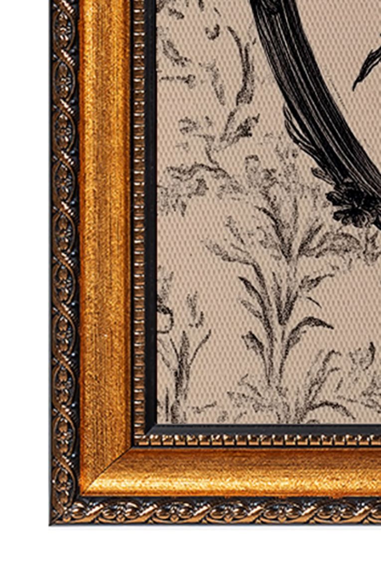 Quadro Multicolore Materiale Struttura in Tessuto Materiale in Legno Nobilitato 40x60h cm, Materiale Struttura in Legno Nobilitato - Natoro
