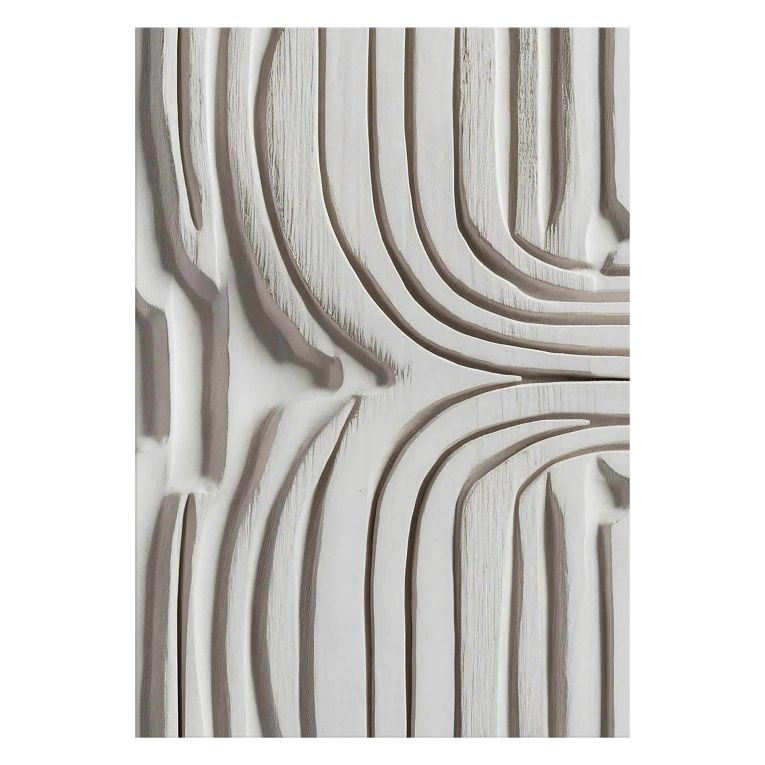 Quadro Multicolore Materiale Struttura in Tessuto Materiale in Legno Nobilitato 70x100h cm, Materiale Struttura in Legno Nobilitato - Naga