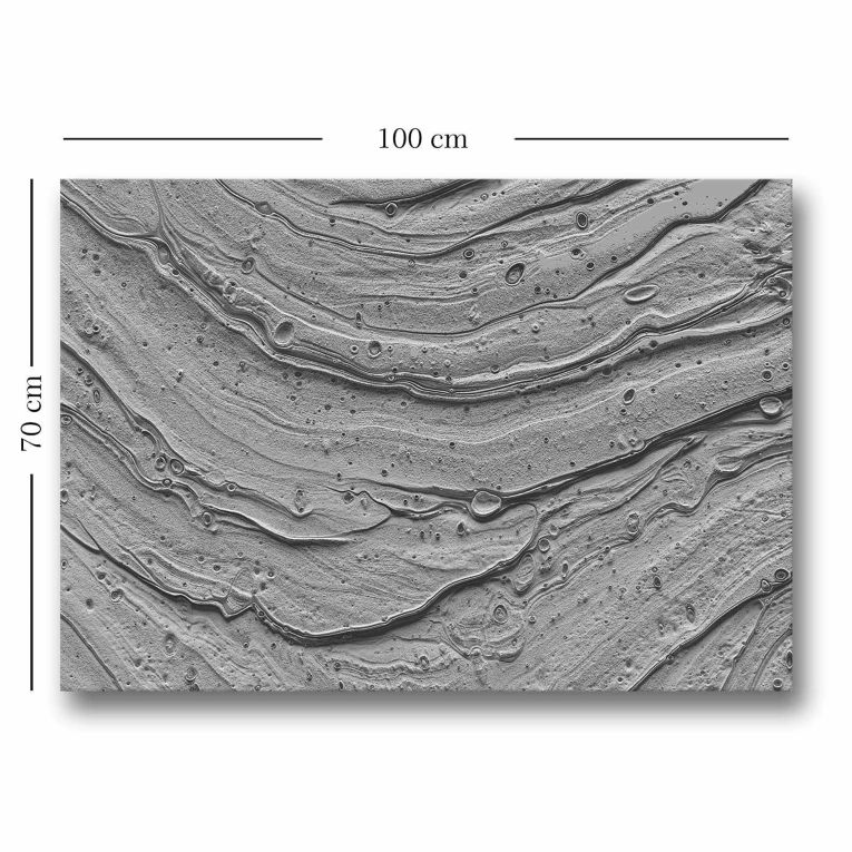 Quadro Multicolore Materiale Struttura in Tessuto Materiale in Legno Nobilitato 70x100h cm, Materiale Struttura in Legno Nobilitato - Nahaka