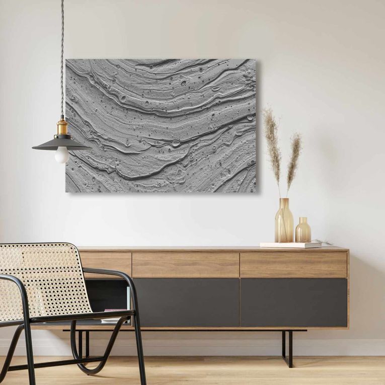 Quadro Multicolore Materiale Struttura in Tessuto Materiale in Legno Nobilitato 70x100h cm, Materiale Struttura in Legno Nobilitato - Nahaka