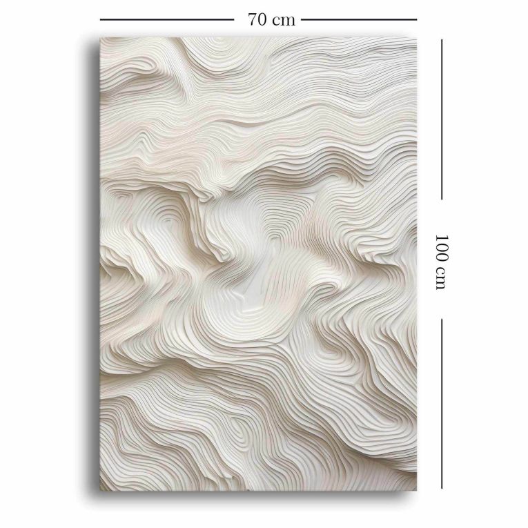 Quadro Multicolore Materiale Struttura in Tessuto Materiale in Legno Nobilitato 70x100h cm, Materiale Struttura in Legno Nobilitato - Nahamami