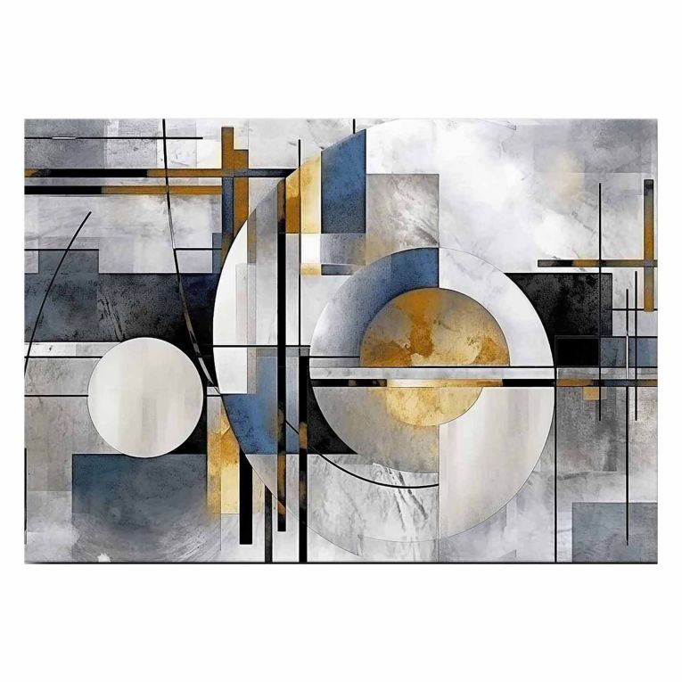 Quadro Multicolore Materiale Struttura in Tessuto Materiale in Legno Nobilitato 70x100h cm, Materiale Struttura in Legno Nobilitato - Nahate