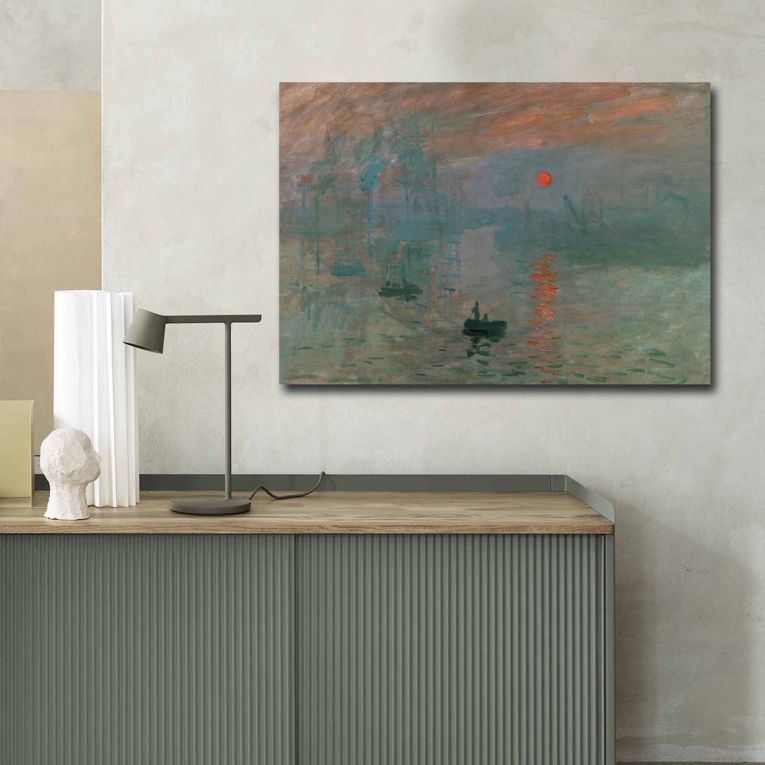 Quadro Multicolore Materiale Struttura in Tessuto Materiale in Legno Nobilitato 70x100h cm, Materiale Struttura in Legno Nobilitato - Nemara
