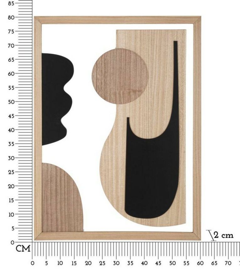 Quadro Multicolore Moderno 60x80h cm, - Painters