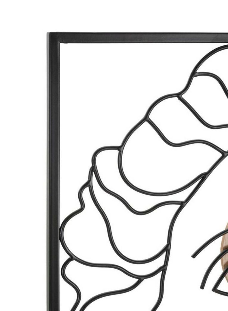 Quadro Multicolore Moderno Materiale Struttura in Metallo 50x80h cm, - Festa