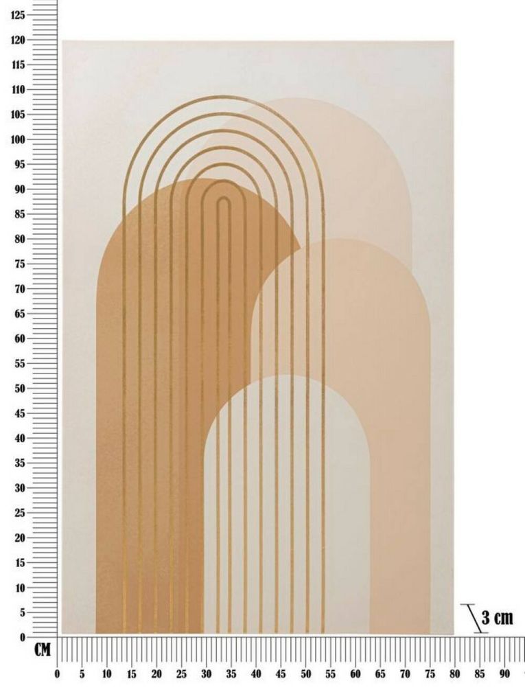 Quadro Proto, 80x3 h120 cm, Multicolore