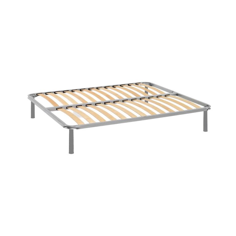 Rete letto matrimoniale Alessa, 100% Made in Italy, Cm 160x190h 34
