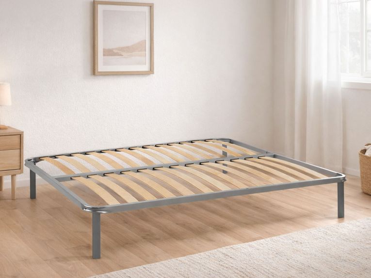 Rete letto matrimoniale Alga, 100% Made in Italy, cm 140x200h 34