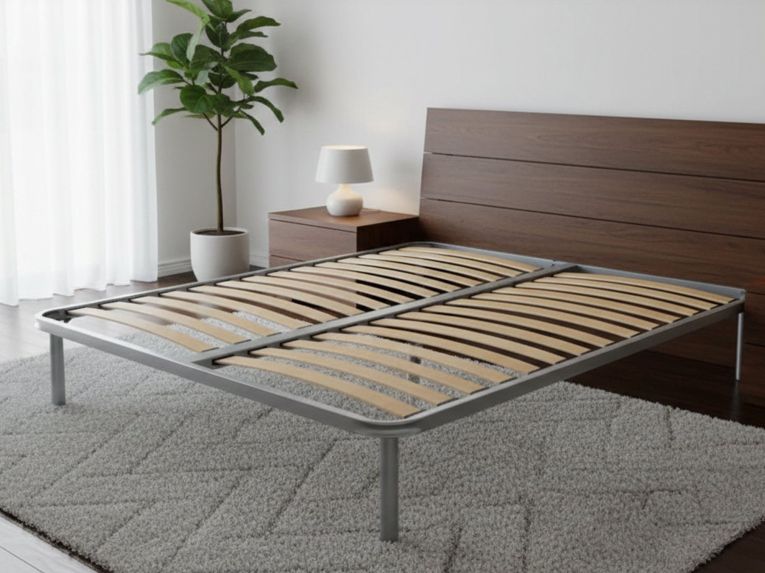 Rete letto matrimoniale Alga, 100% Made in Italy, cm 160x200h 34