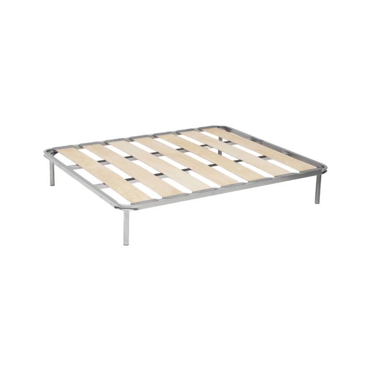 Rete letto matrimoniale Dabatt, 100% Made in Italy, Cm 160x190h31