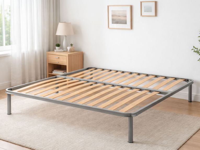 Rete letto piazza e mezza Annaelena, 100% Made in Italy, Cm 120x200h34