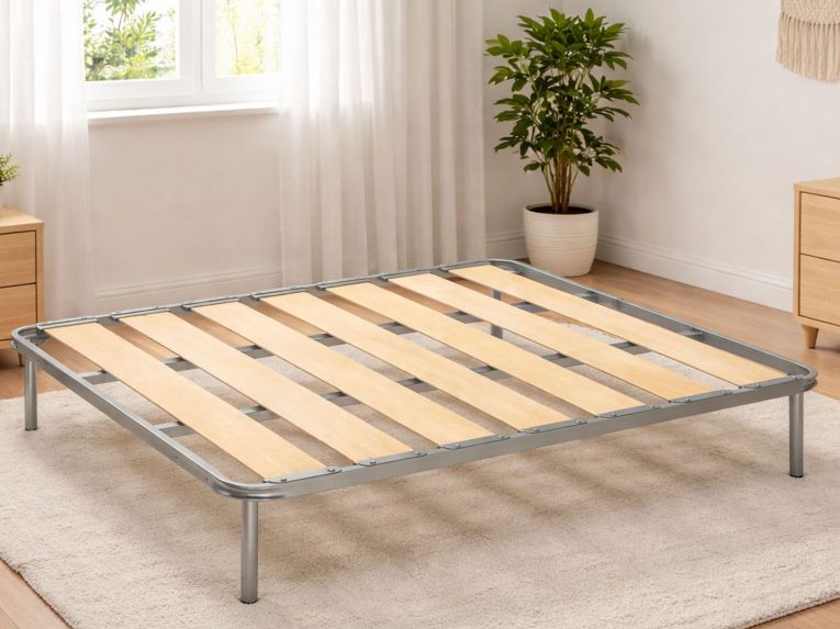 Rete letto piazza e mezza Dgregor, 100% Made in Italy, Cm 120x190h 31