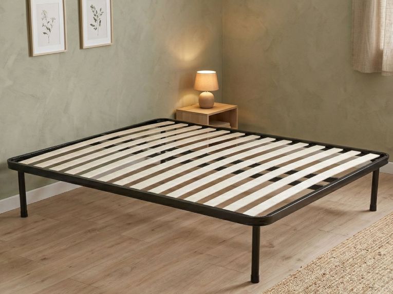Rete letto piazza e mezza Krovanh, 100% Made in Italy, 120x190h30 cm