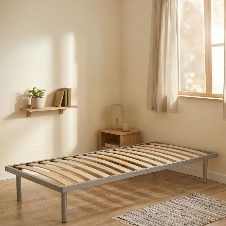Rete letto singolo Abalui, 100% Made in Italy, cm 80x200h 34