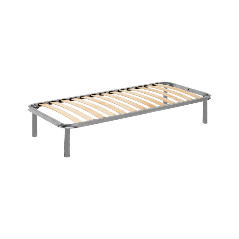 Rete letto singolo Agos, 100% Made in Italy, Cm 80x190h 31