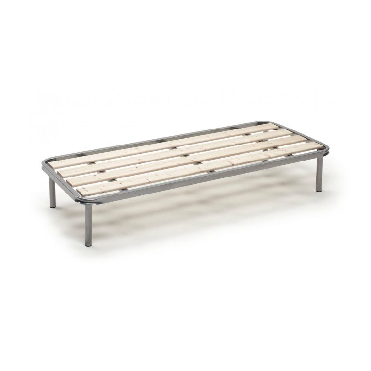 Rete letto singolo Alsa, 100% Made in Italy, Cm 80x190h 31