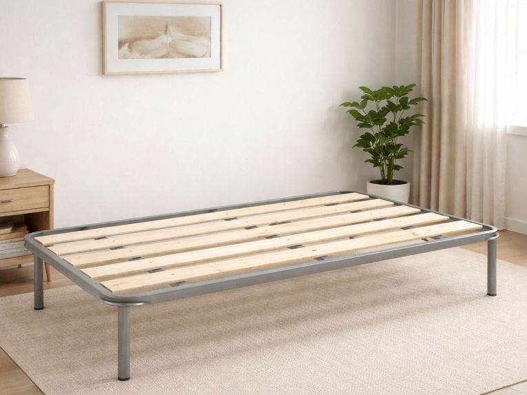 Rete letto singolo Alsa, 100% Made in Italy, Cm 80x190h 31