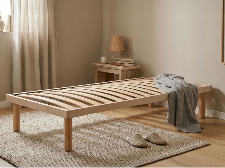 Rete letto singolo Ansa, 100% Made in Italy, Cm 80x190h 31