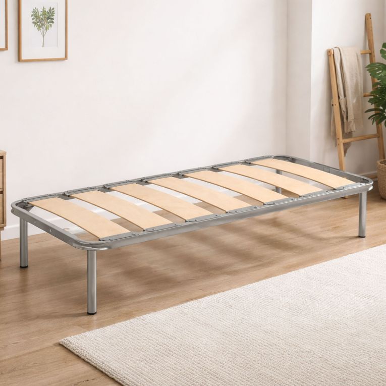 Rete letto singolo Arthurista, 100% Made in Italy, Cm 80x190h 31