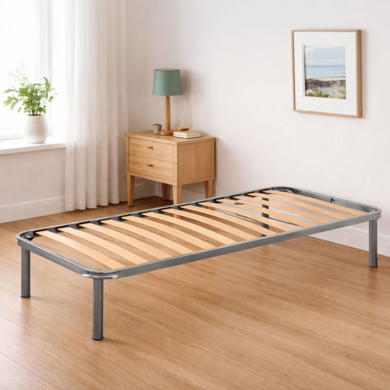 Rete letto singolo Dgori, 100% Made in Italy, Cm 90x180h 34
