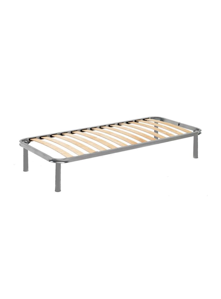Rete letto singolo Mariangela, Rete ortopedica a doghe, 100% Made in Italy, Cm 80x190h 31