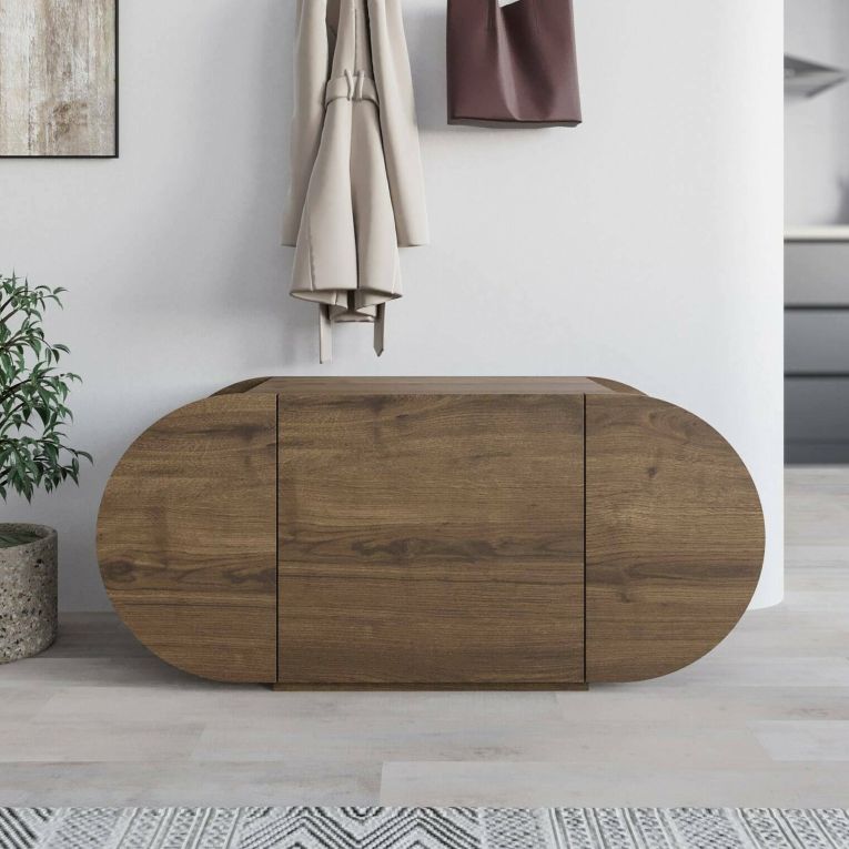 Scarpiera 2 ante quercia 110x50h cm - Sequoia