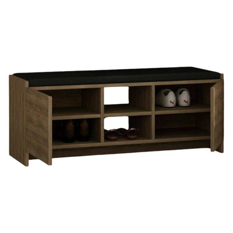 Scarpiera 2 ante rovere 110x43h cm - Axar
