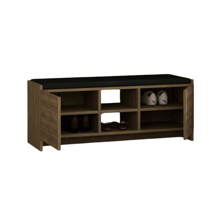 Scarpiera 2 ante rovere 110x43h cm - Axar