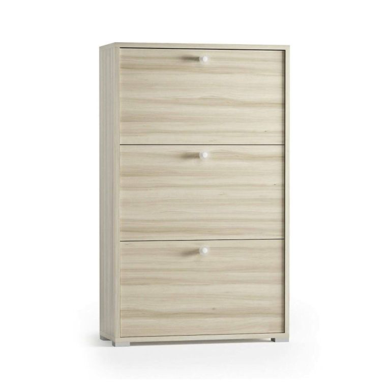 Scarpiera 3 ante rovere 67x112h cm - Axinite