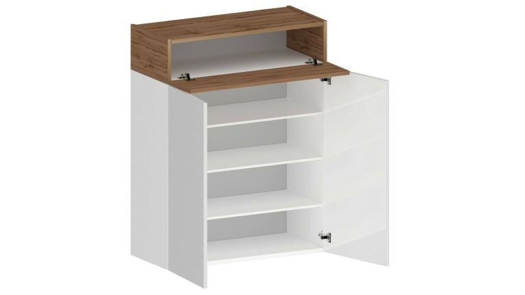 Scarpiera 3 ante rovere 76x100h cm - Nala