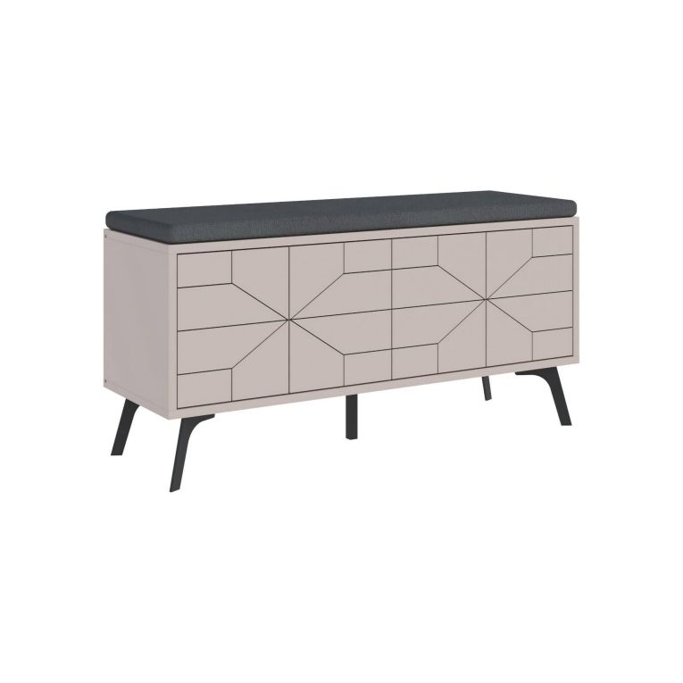 Scarpiera 4 ante beige 107x55h cm - Velma