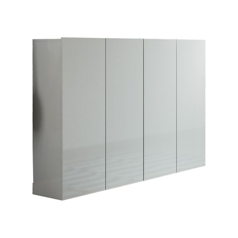 Scarpiera 4 ante grigia 160x115h cm - Abdul
