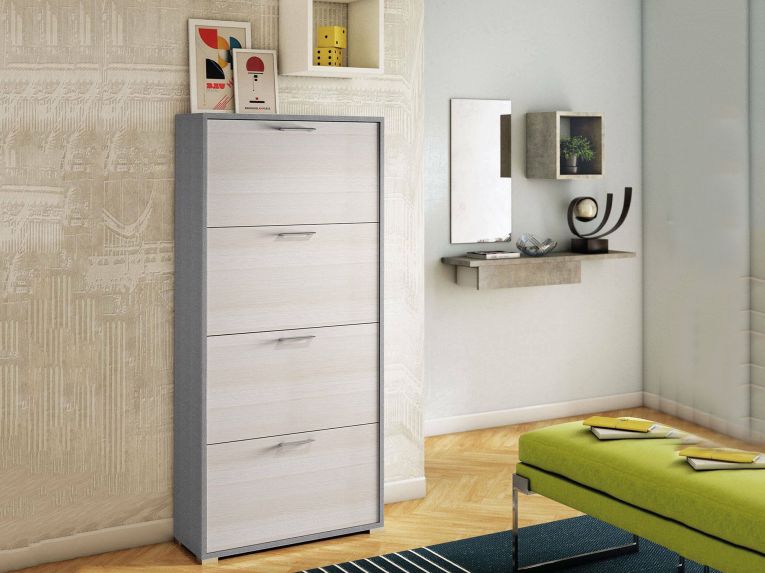 Scarpiera 4 ante larice 67x147h cm - Adeindein