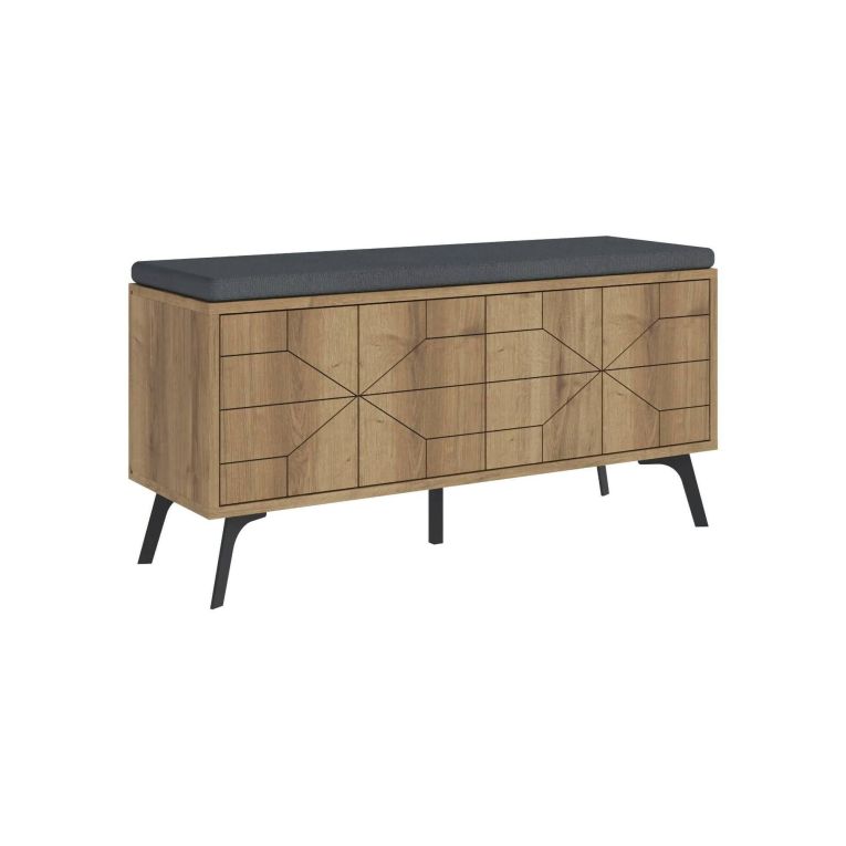 Scarpiera 4 ante quercia 107x55h cm - Velma