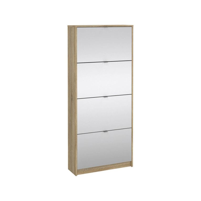 Scarpiera 4 ante quercia 70x162h cm - Aepytus