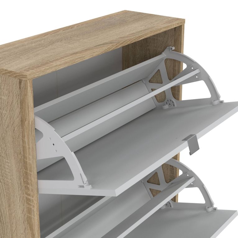 Scarpiera 4 ante quercia 70x162h cm - Aepytus