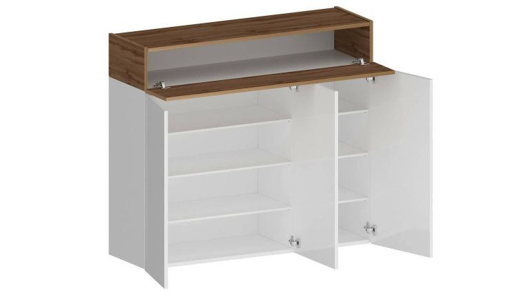 Scarpiera 4 ante rovere 114x100h cm - Griselda