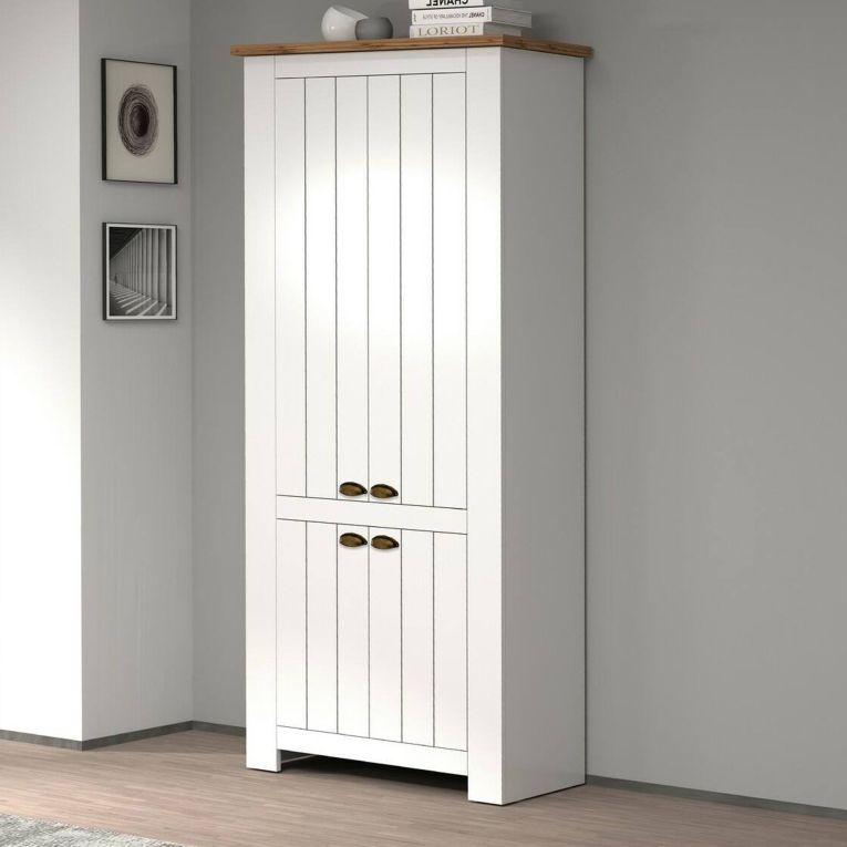 Scarpiera 4 ante rovere 84x200h cm - Shirley