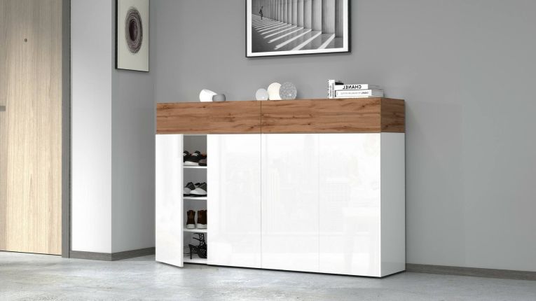Scarpiera 6 ante rovere 154x100h cm - Are