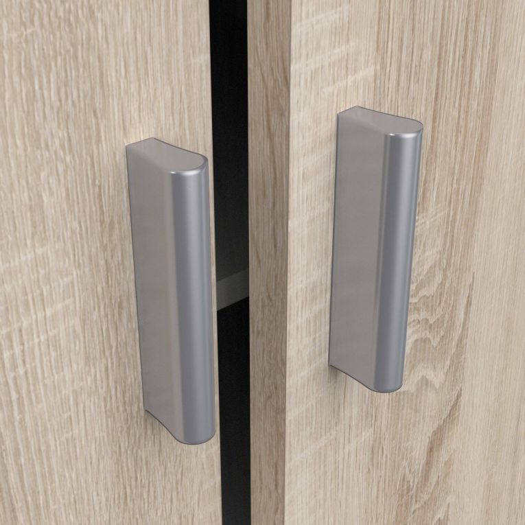Scarpiera basic 2 ante rovere 54x108h cm - Abram