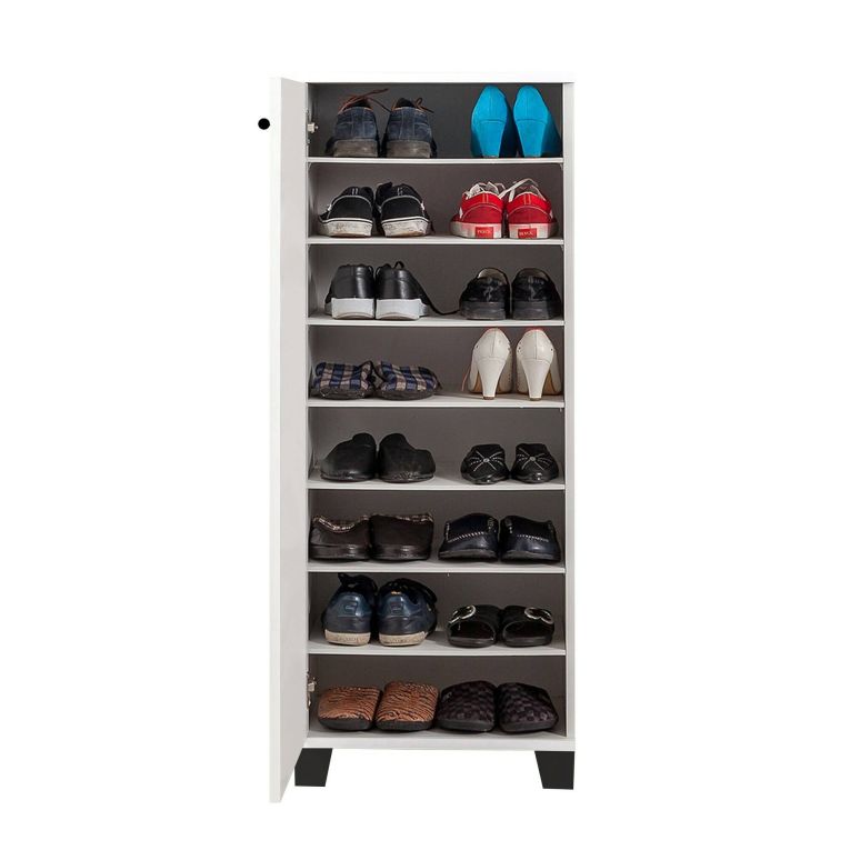Scarpiera bianca 50x127h cm - Kika